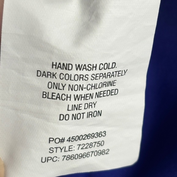 Speedo One Piece Halter Swimsuit 10 Blue - Picture 5 of 8